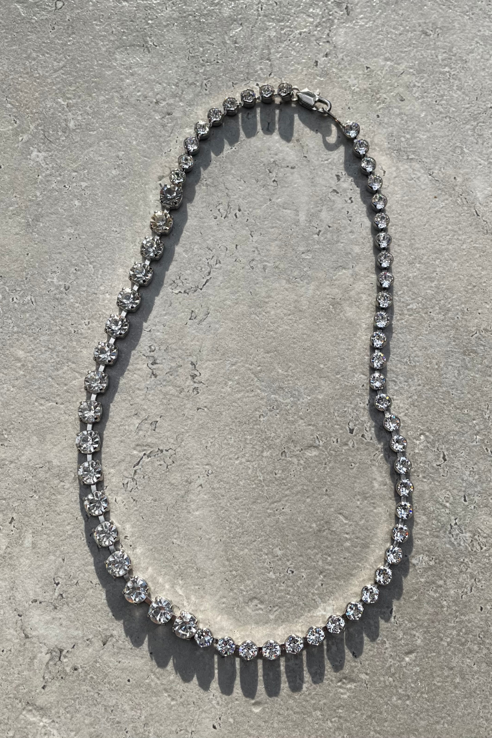 Aki Crystal Chain Necklace