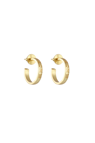Amore Sleeper Earrings - Gold